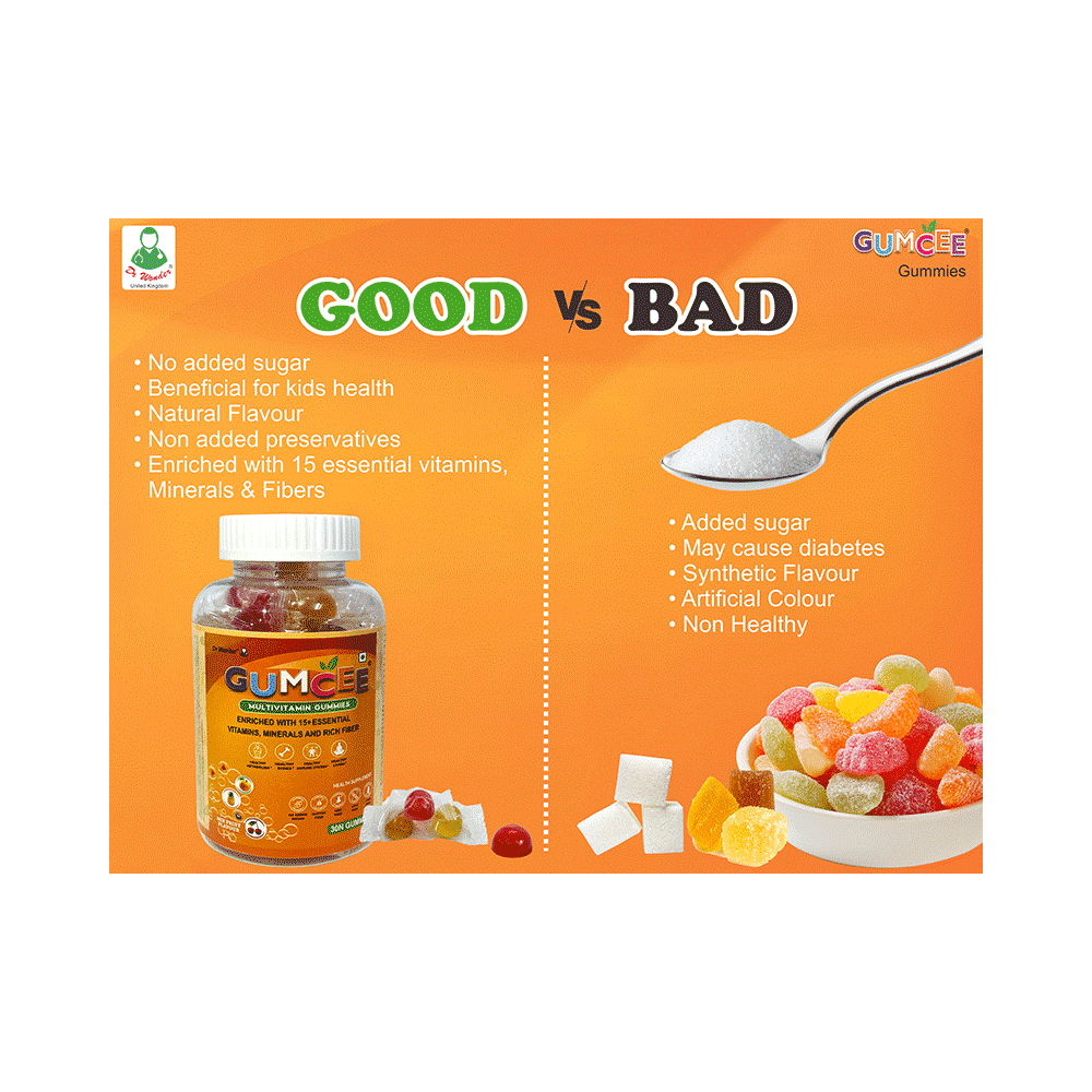 Gumcee Multivitamin Gummies Mix Fruit - Image 10