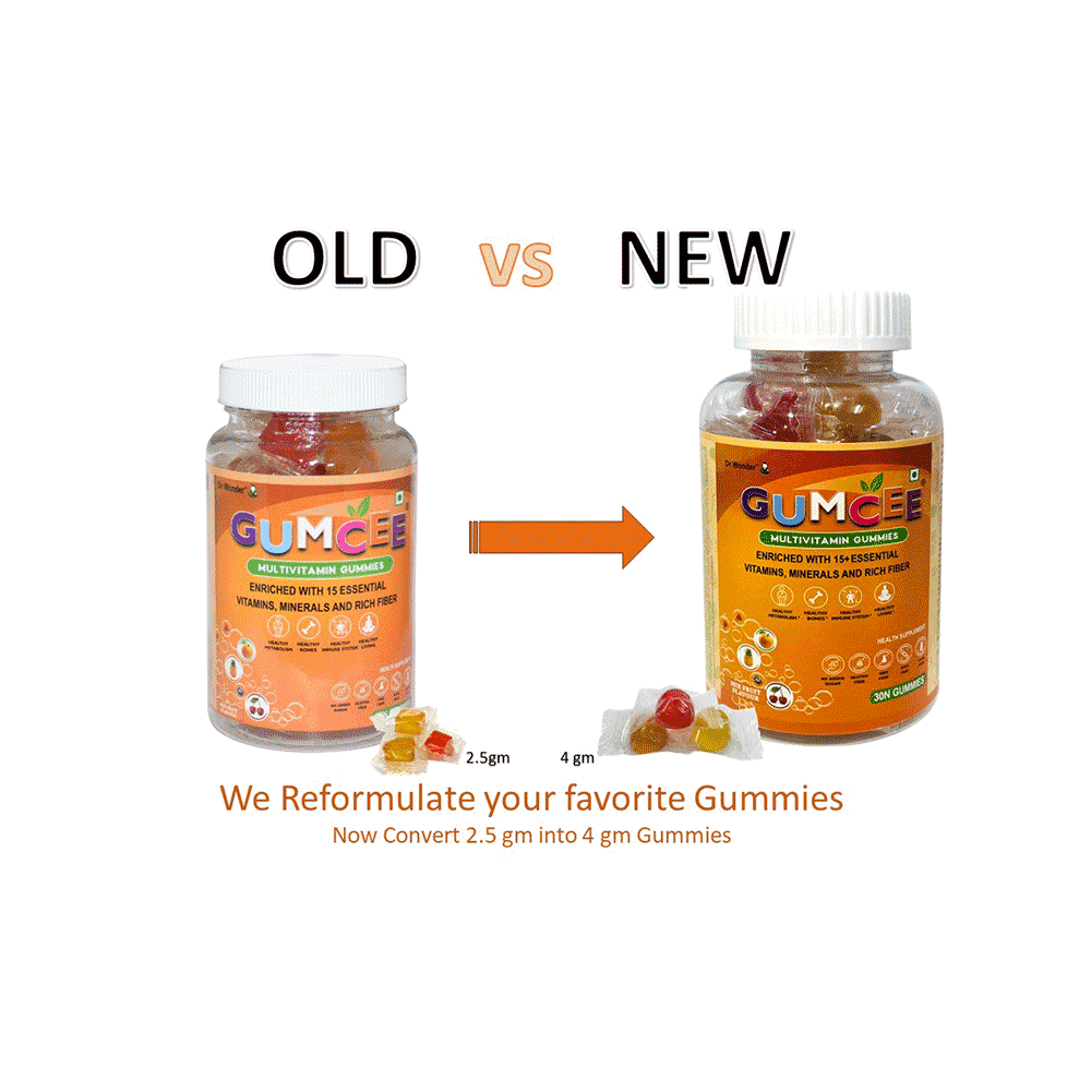 Gumcee Multivitamin Gummies Mix Fruit - Image 4