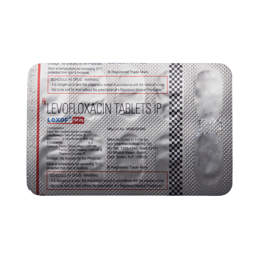 Loxof 500mg Tablet - Image 5