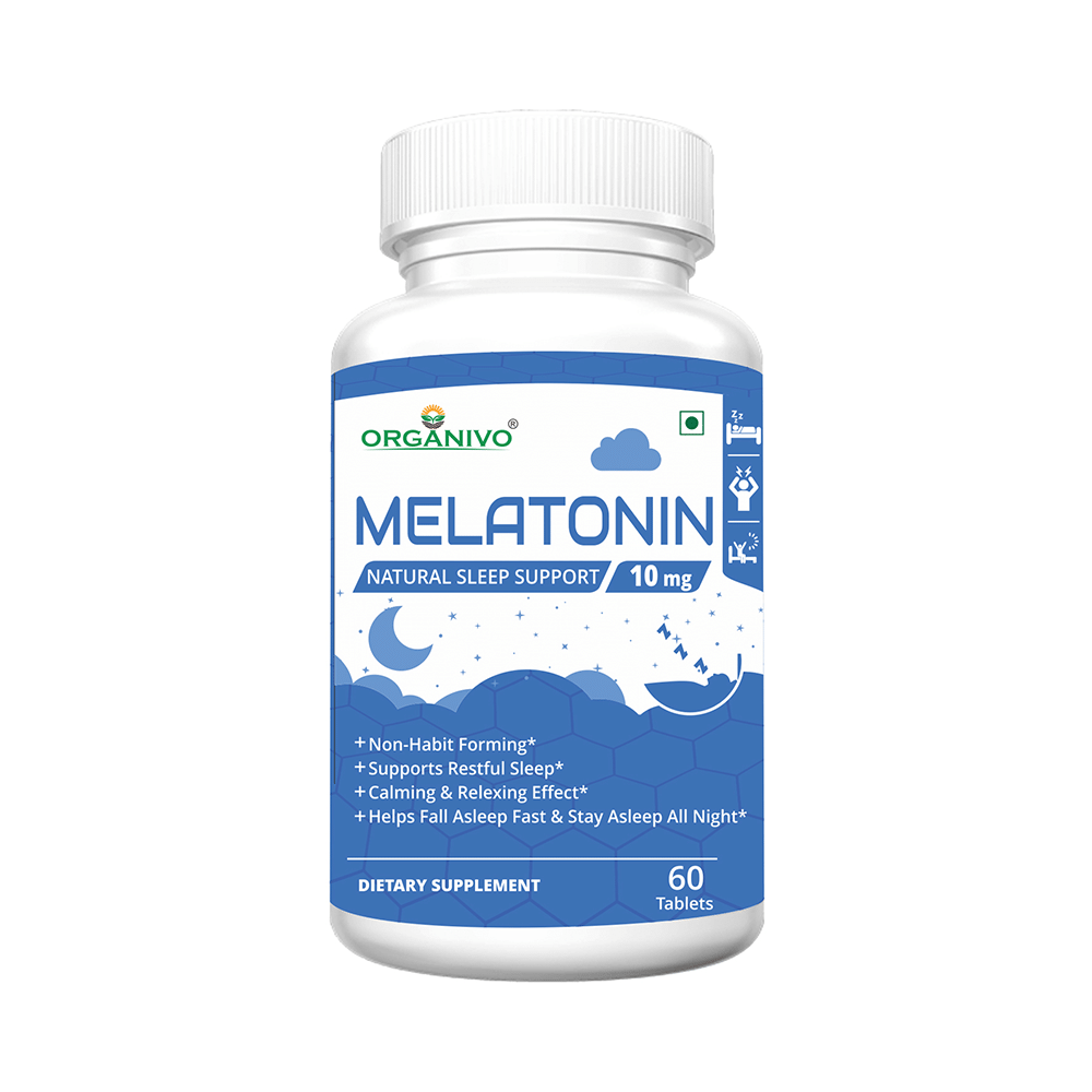 Organivo Melatonin Natural Sleep Support Tablet - Image 1