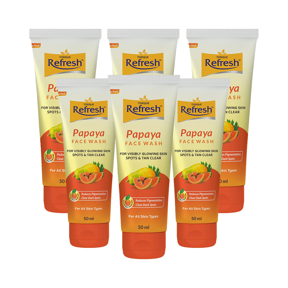 Refresh Papaya Face Wash (50ml Each)