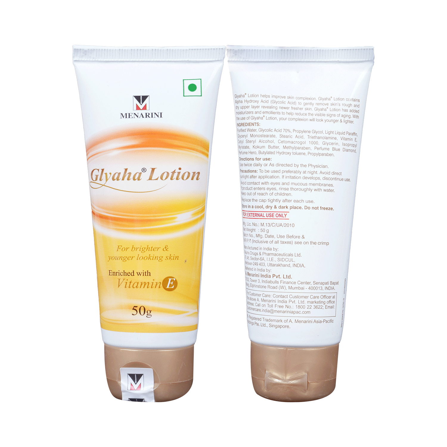 Glyaha Lotion with Vitamin E for Glowing Skin
