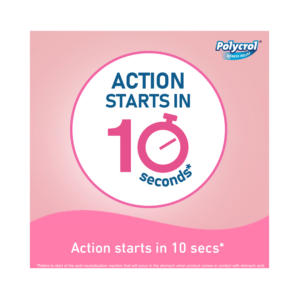 Polycrol Xpress Relief Sugar-Free Antacid Antigas Gel | Flavour Tasty Orange - Image 4