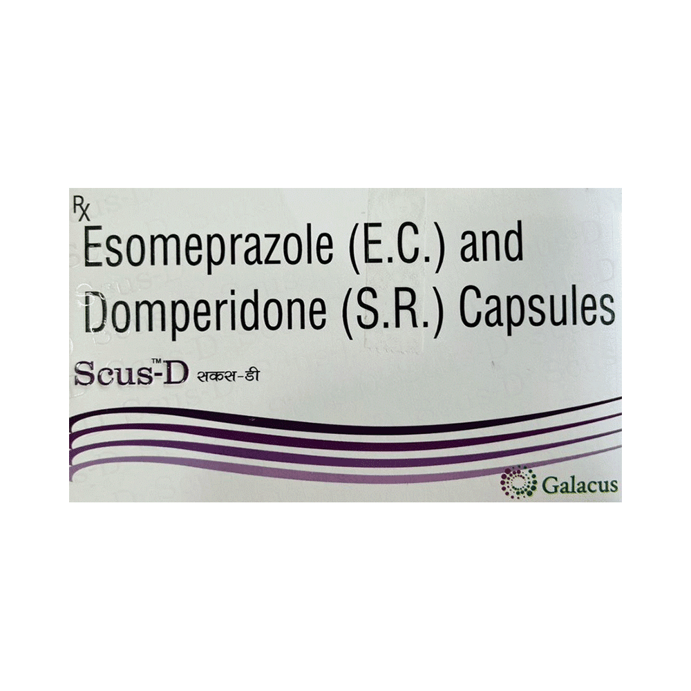 Scus D 30mg/40mg Capsule - Image 1