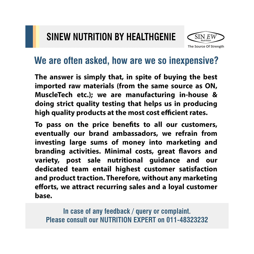 Sinew Nutrition Ashwagandha Supports General Wellness 500mg Tablet - Image 4