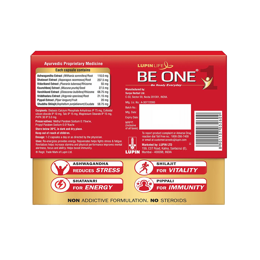 Combo Pack of Softovac-SF Bowel Regulator Powder Sugar Free 100gm & Lupin Life Be One Capsule (10) - Image 6
