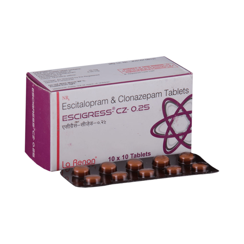 Escigress CZ 0.25 Tablet