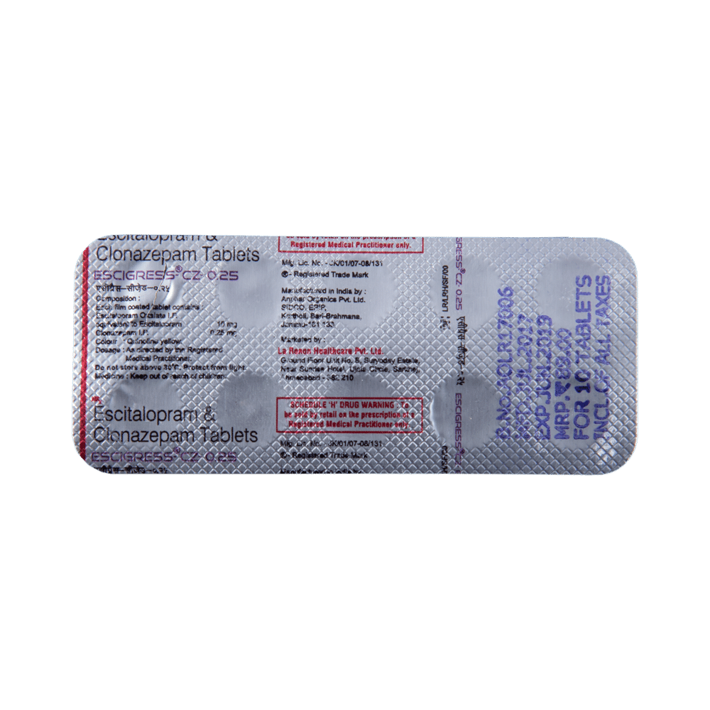 Escigress CZ 0.25 Tablet - Image 5