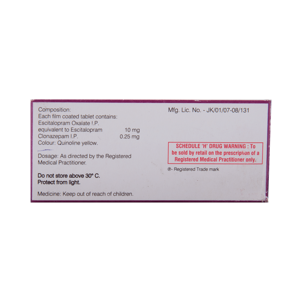 Escigress CZ 0.25 Tablet - Image 3