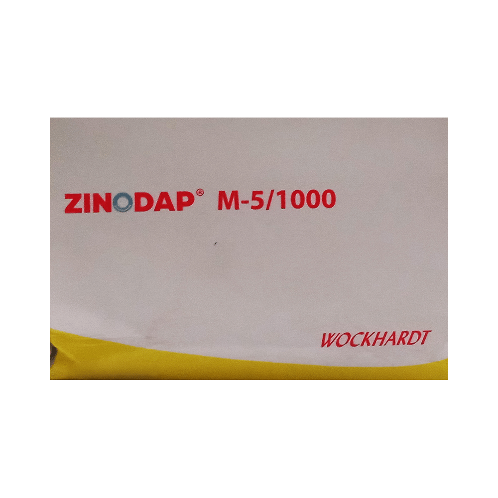 Zinodap M 5/1000 Tablet ER - Image 1