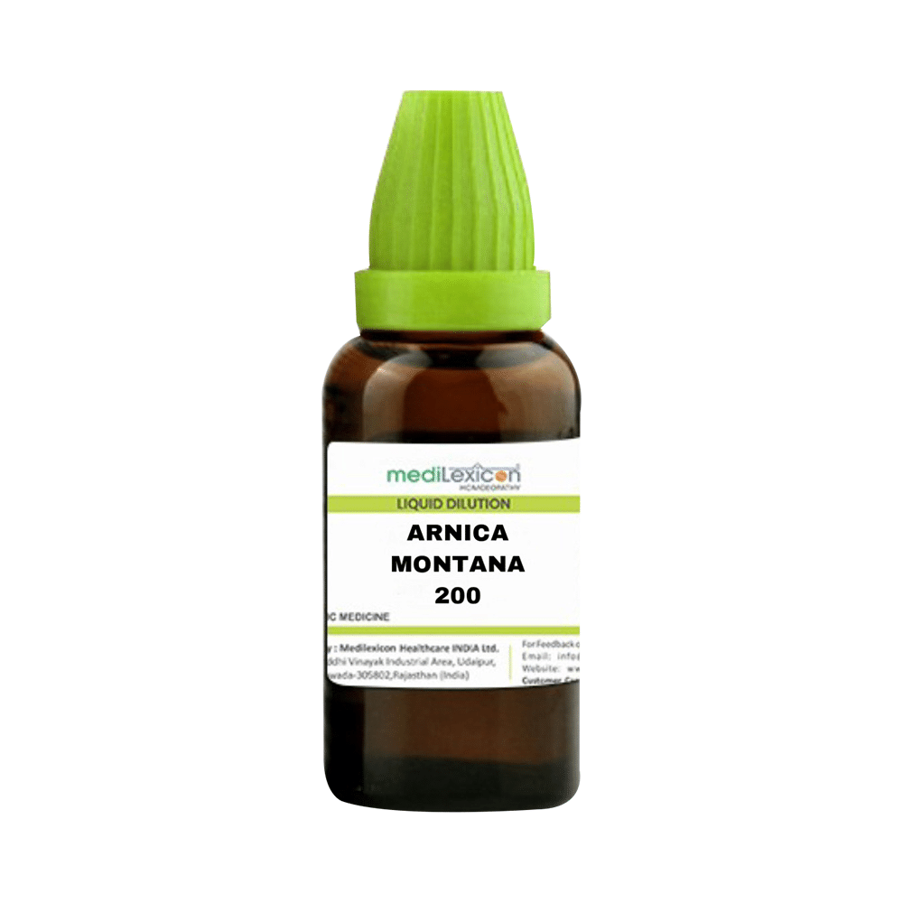 Medilexicon Arnica Montana Dilution 200 - Image 1