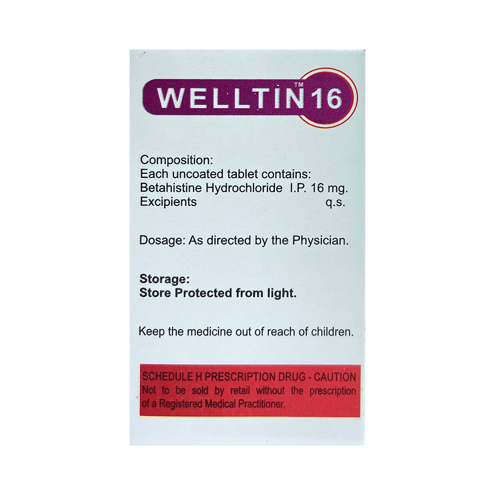 Welltin 16 Tablet - Image 2