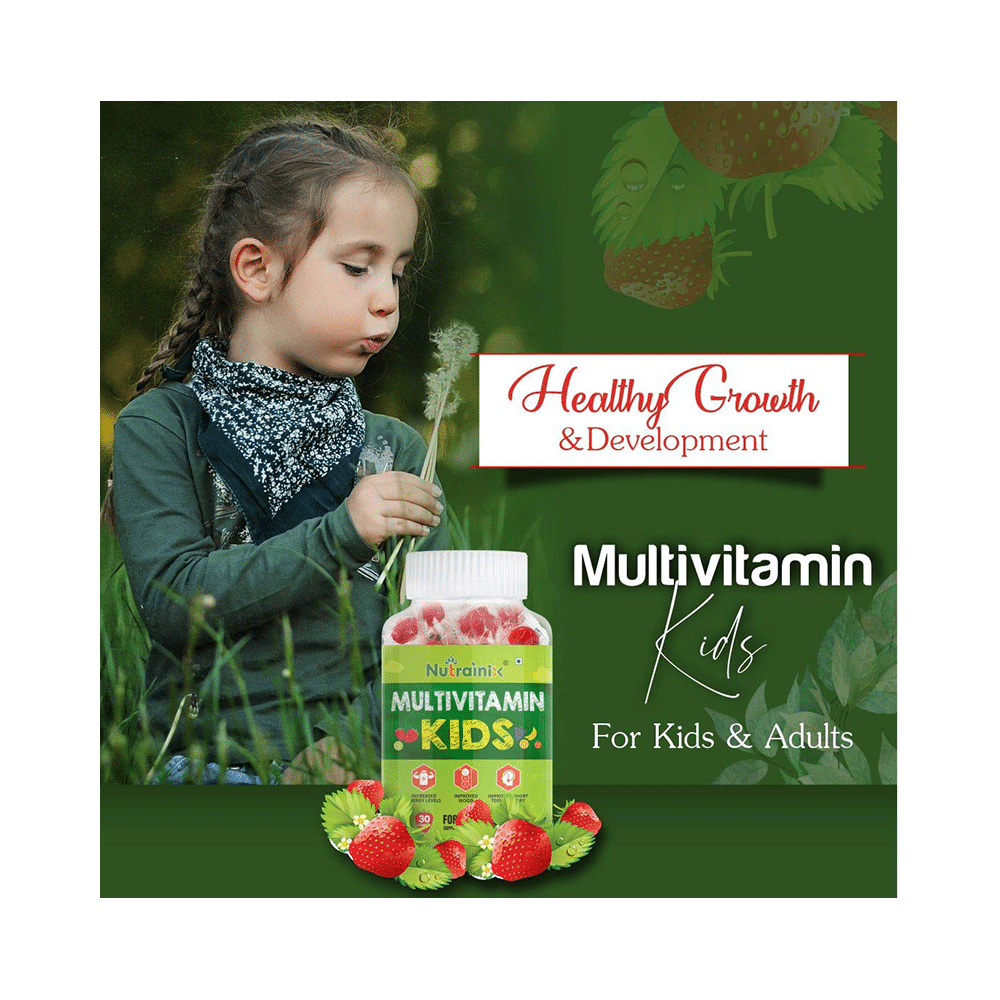 Nutrainix Multivitamin Kids for Kids & Adults Gummy (30 Each) - Image 3
