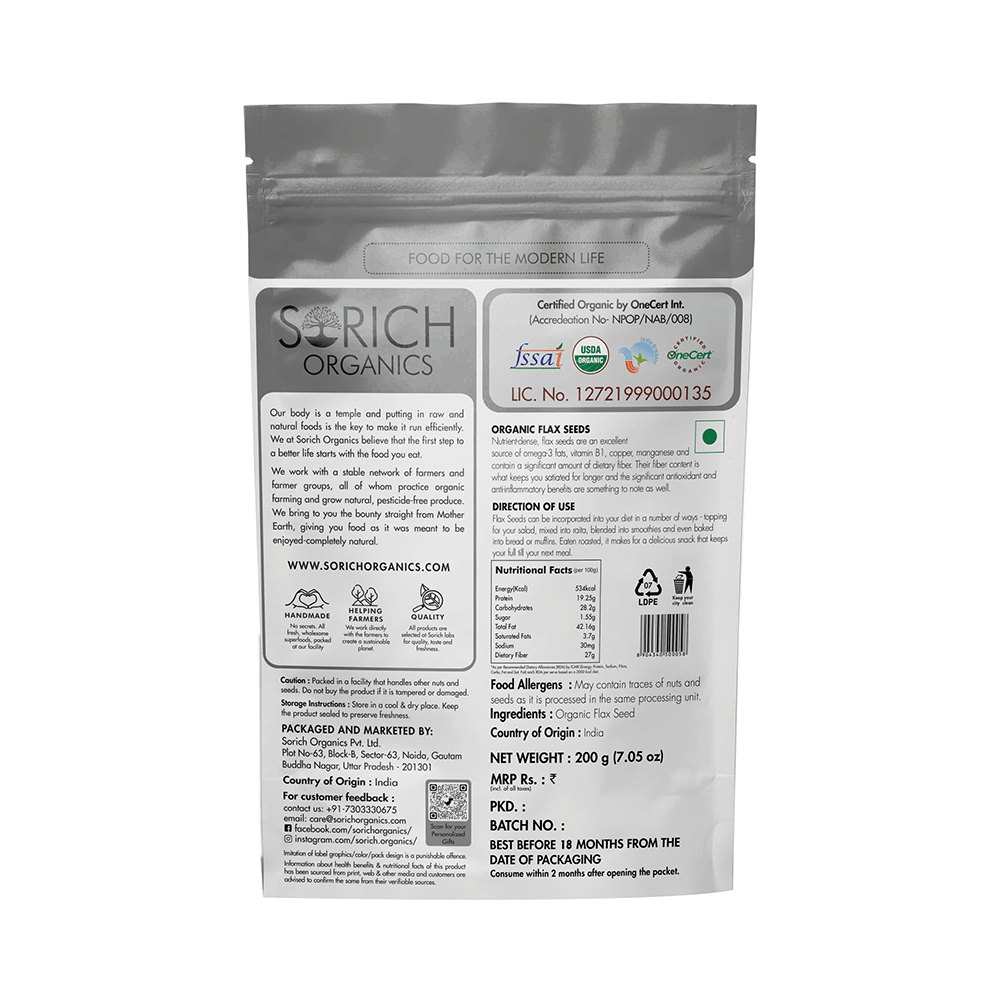 Sorich Organics Flax Seeds - Image 2
