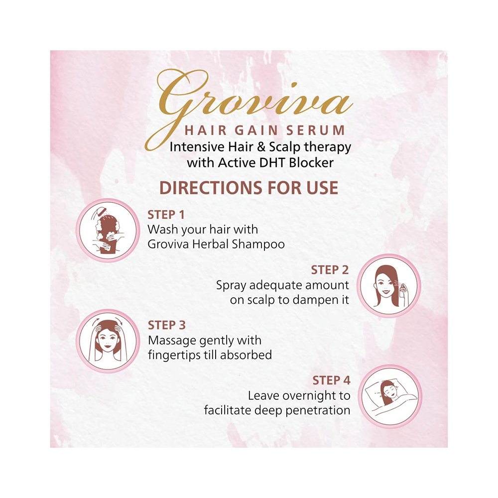 Groviva PH 5.5 Hair Gain Serum (100ml Each) - Image 7
