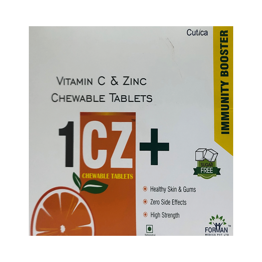 1CZ+ Sugar Free Chewable Tablet - Image 1