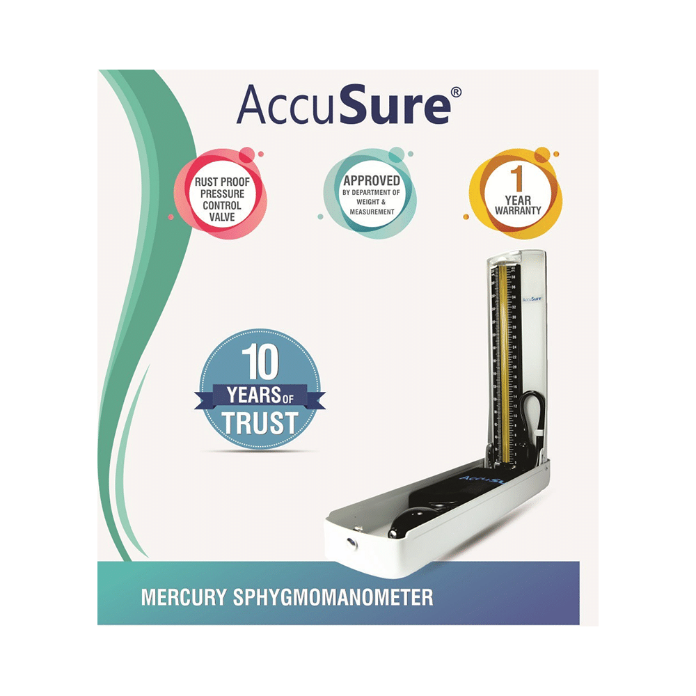 AccuSure Mercury Sphygmomanometer - Image 2
