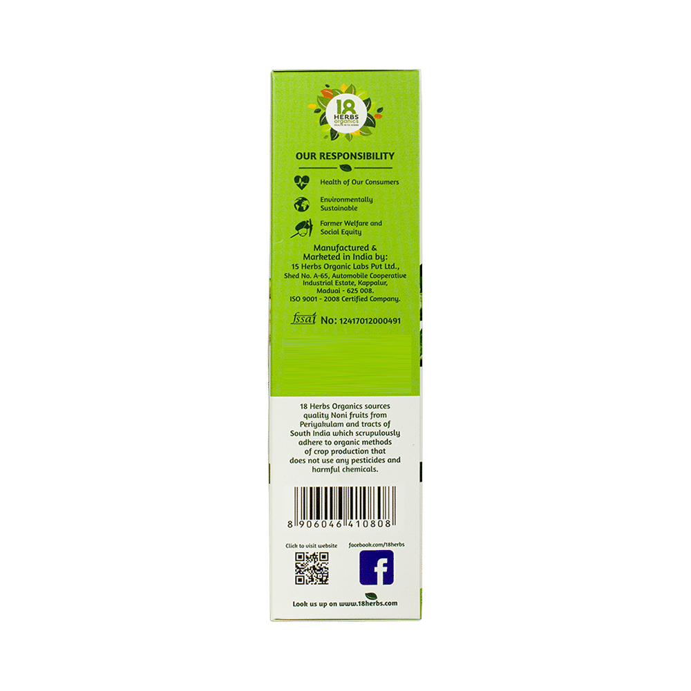 18 Herbs Organics Noni Fruit Fresh Juice Concentrate - Image 2