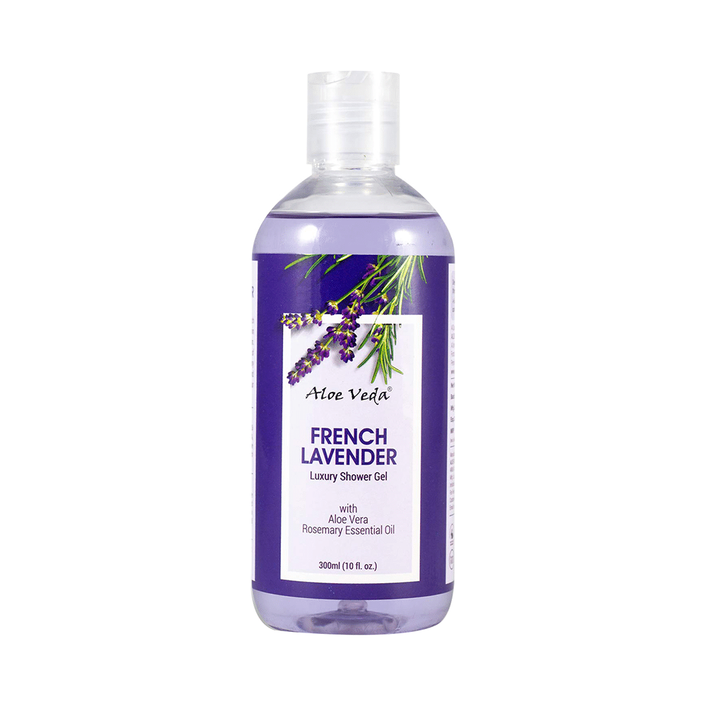 Aloe Veda Luxury Shower Gel Lavender - Image 1