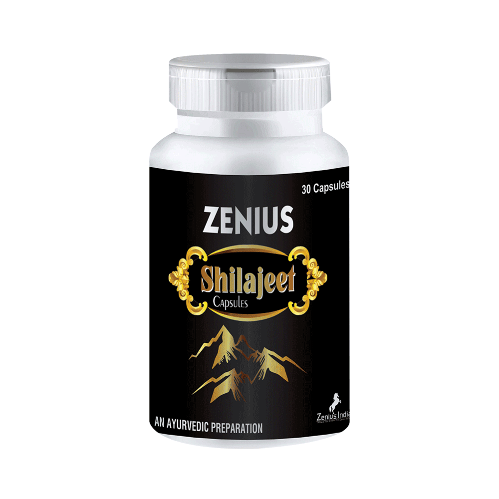 Zenius Shilajeet Capsules | for Sexual Stamina | Energy Level and Daily Wellness