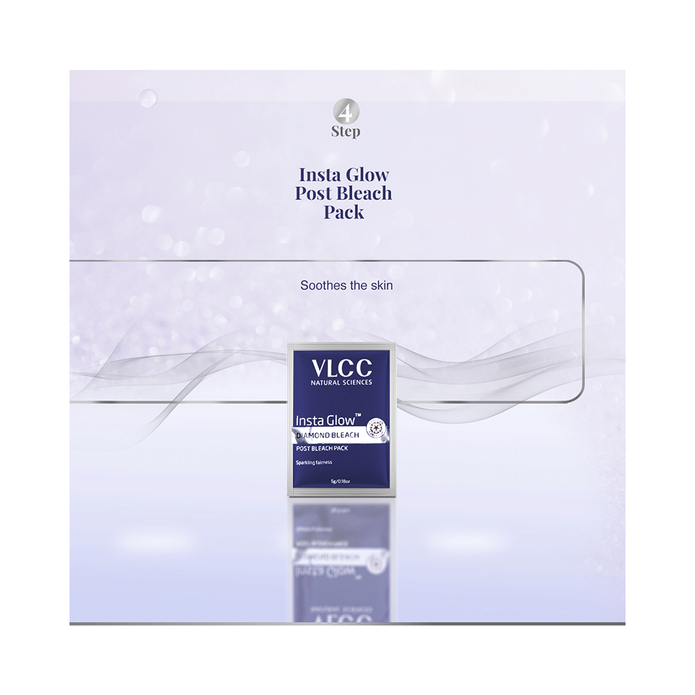 VLCC Insta Glow Diamond Bleach (30gm Each) - Image 5