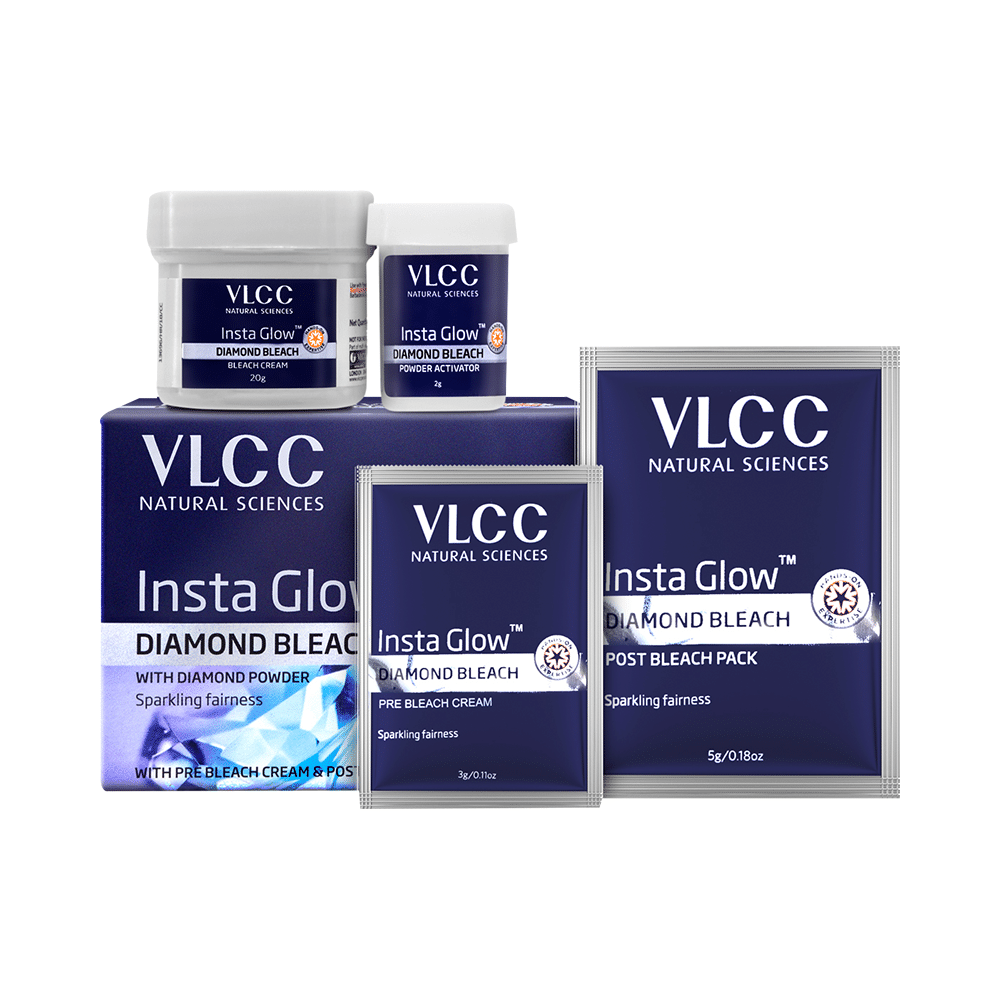 VLCC Insta Glow Diamond Bleach (30gm Each) - Image 3