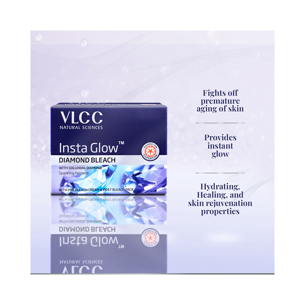 VLCC Insta Glow Diamond Bleach (30gm Each) - Image 6