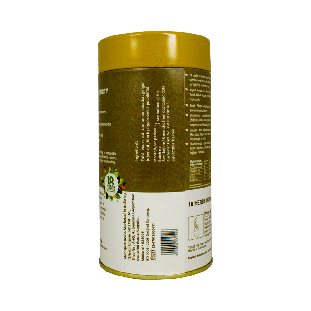 18 Herbs Organics Ayush Kwath Tea Bag (1.5gm Each) - Image 2