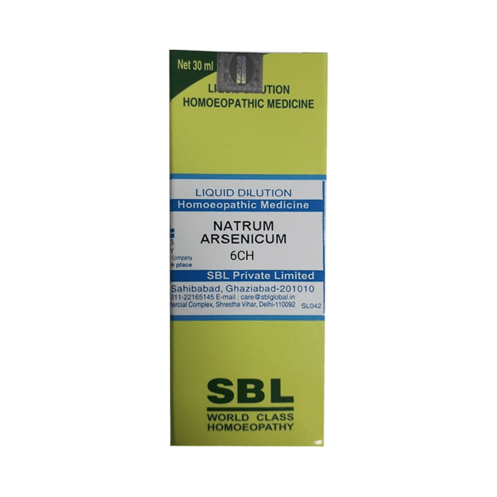 SBL Natrum Arsenicum Dilution 6 CH - Image 1