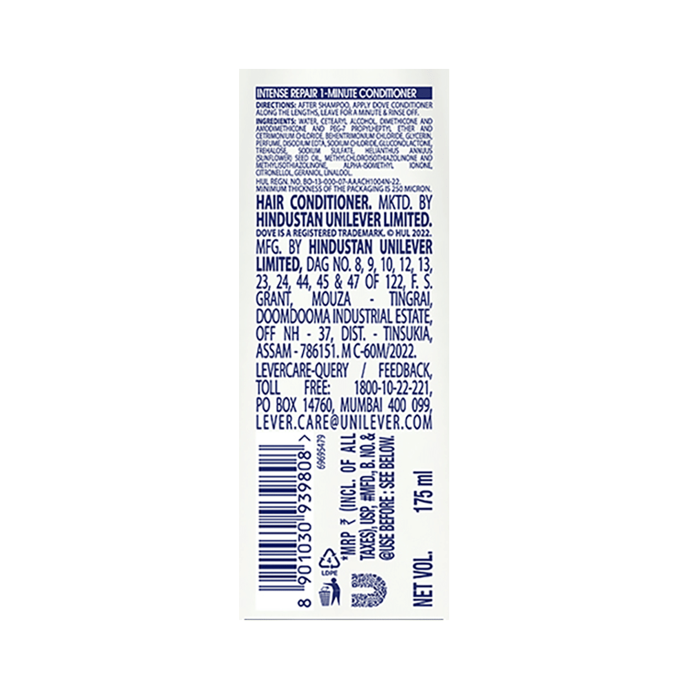 DOVE Conditioner inte RPR 175ml - Image 3