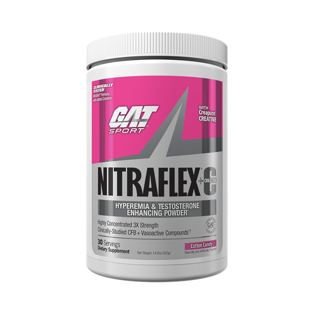 GAT Sport Nitraflex Plus C Powder Cotton Candy