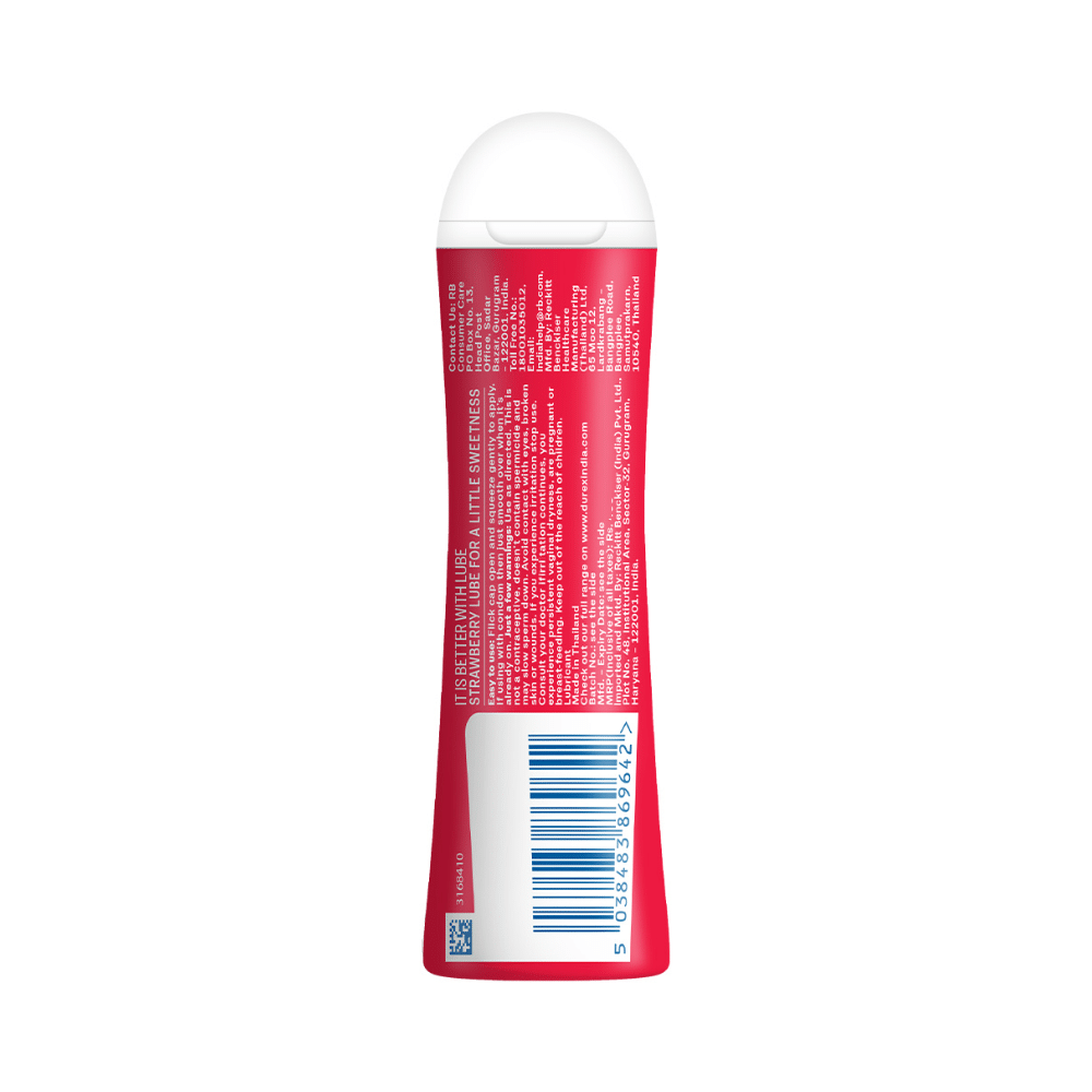 Durex Water-Based Lube | Strawberry Gel - Image 2