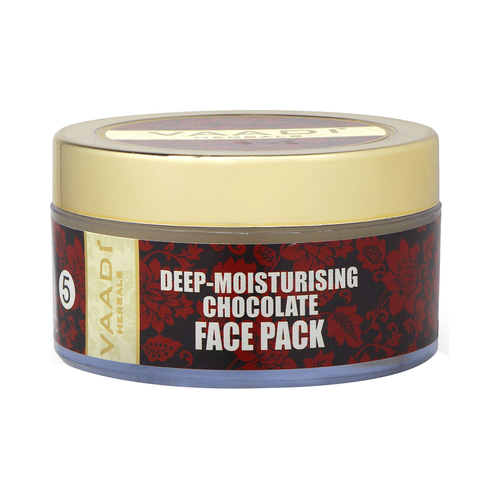 Vaadi Herbals Deep-Moisturising Chocolate Face Pack - Image 1