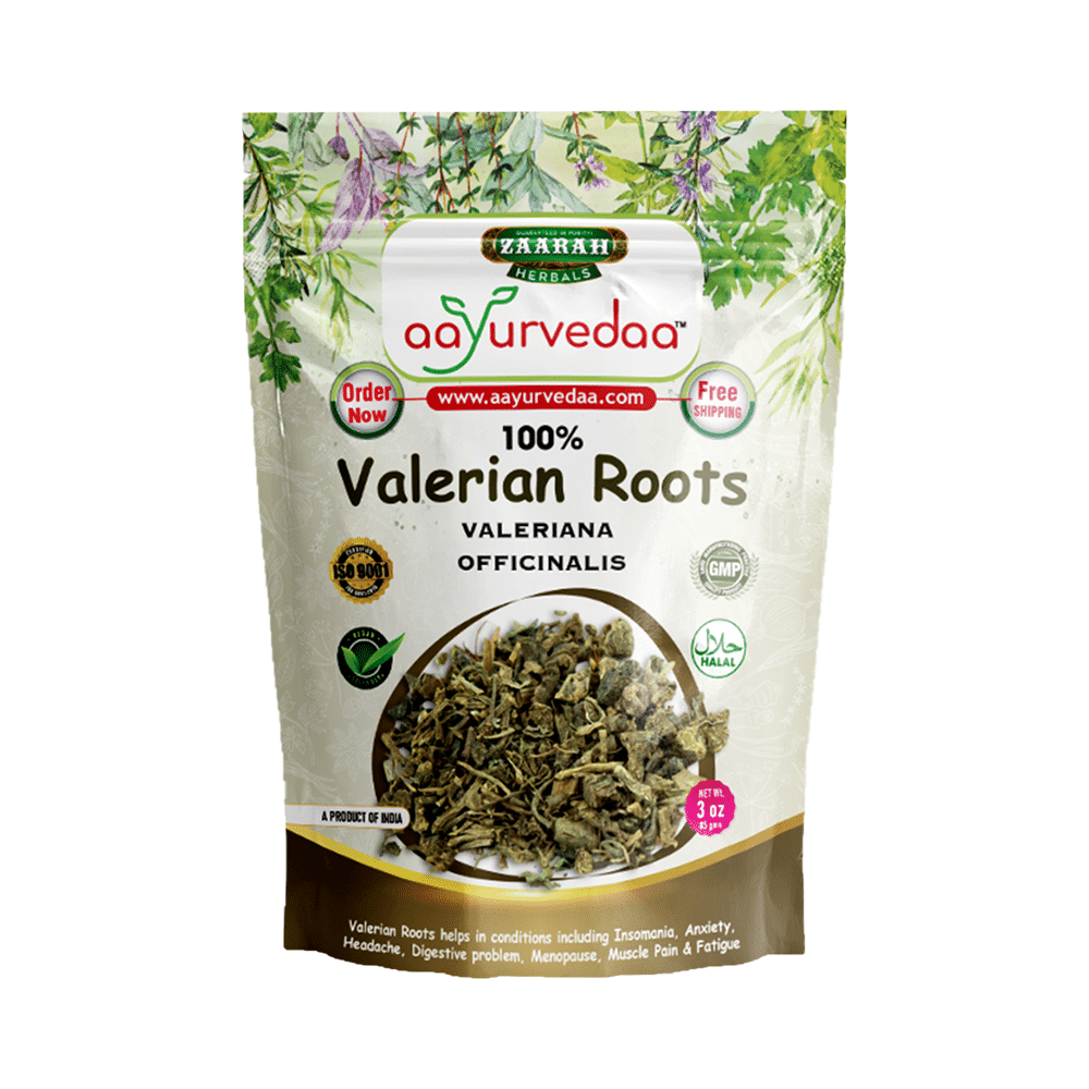 Zaarah Herbals Aayurvedaa 100% Valerian Root