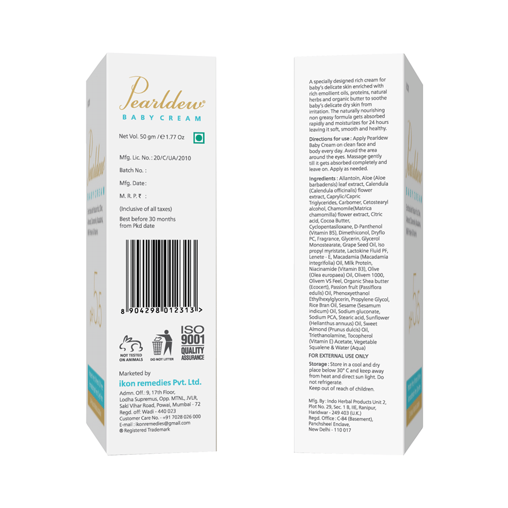 Pearldew Baby Cream (50gm Each) - Image 3