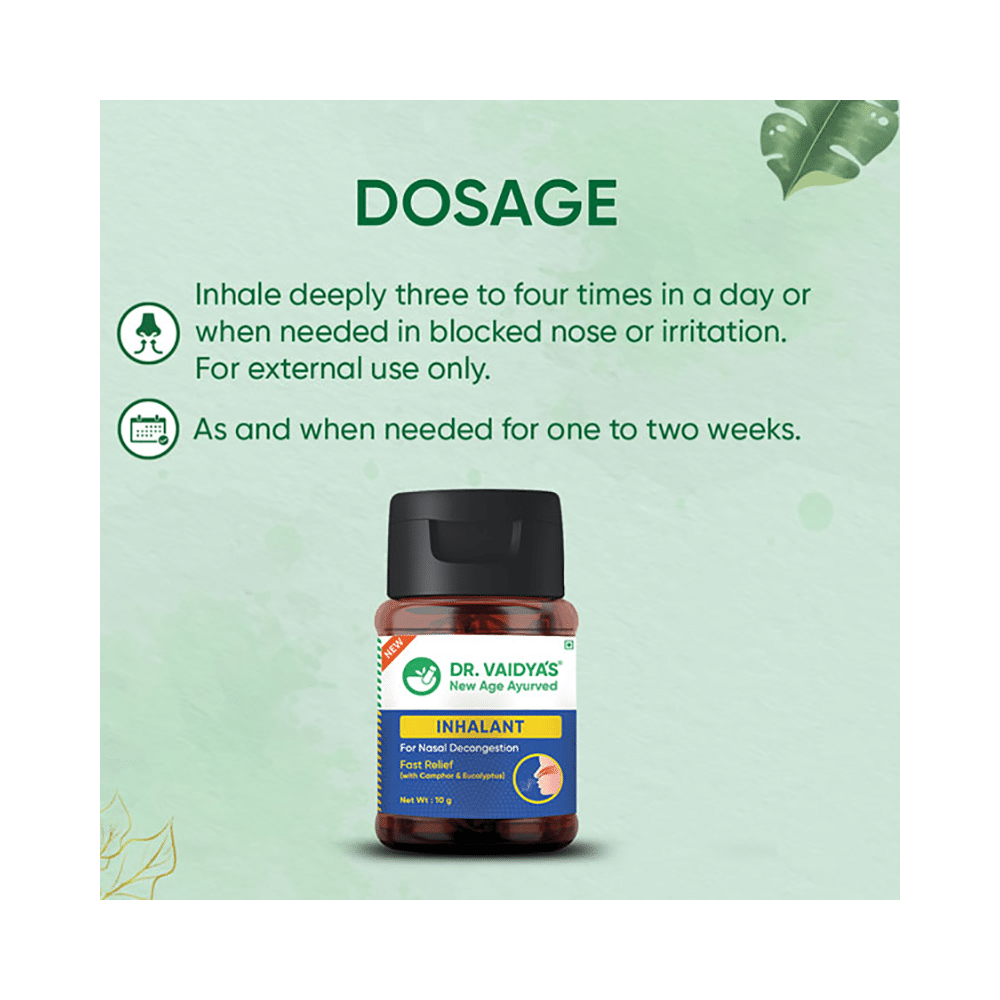 Dr. Vaidya's Inhalant (10gm Each) - Image 6