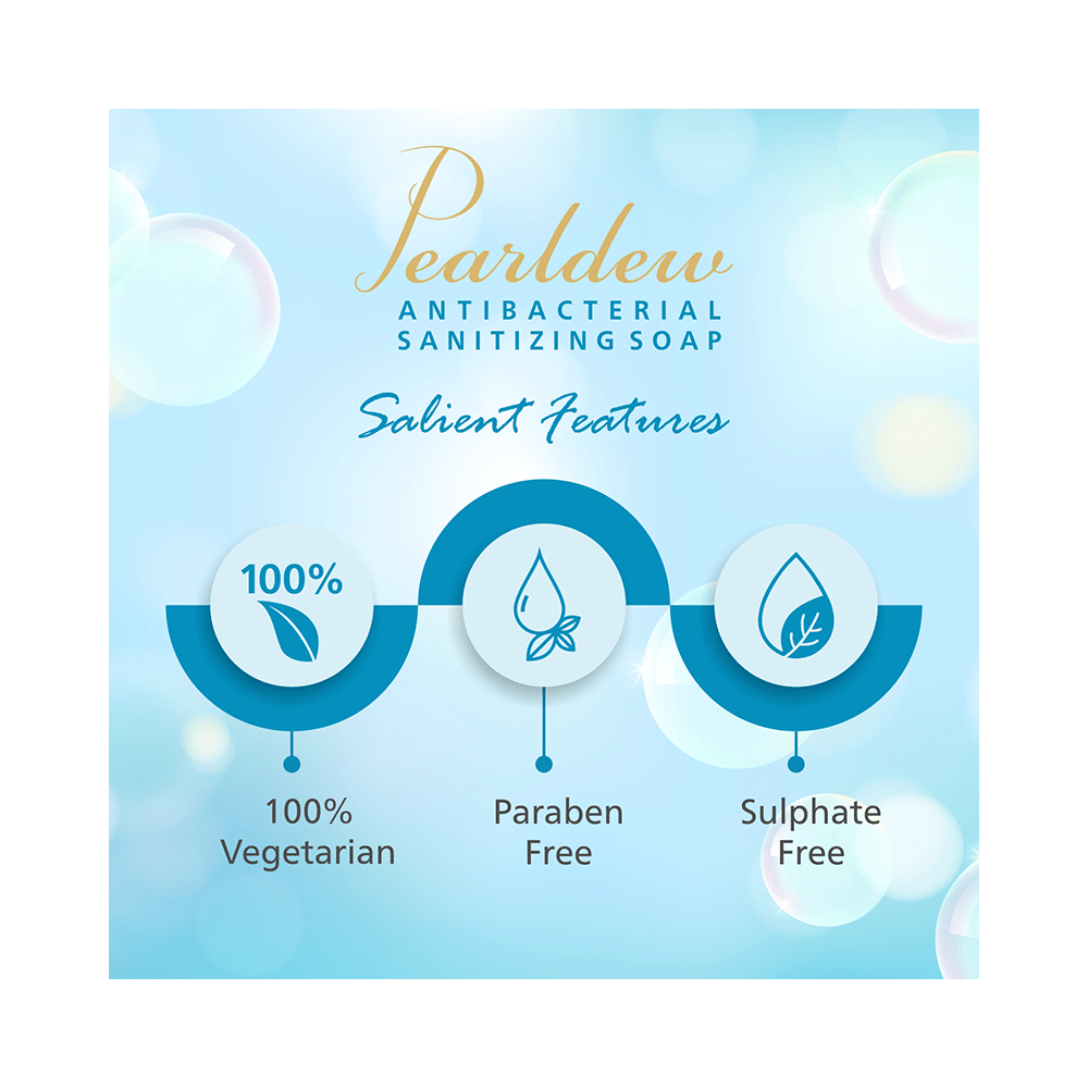 Pearldew Antibacterial Soap (75gm Each) - Image 8