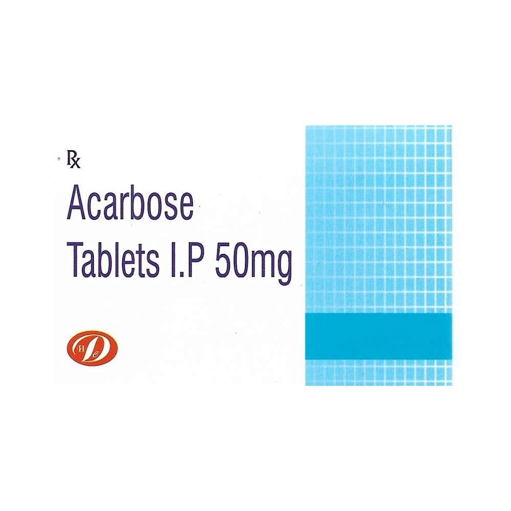 Danavish Acarbose 50mg Tablet