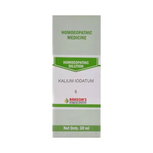 Bakson's Homeopathy Kalium Iodatum Dilution 6 CH
