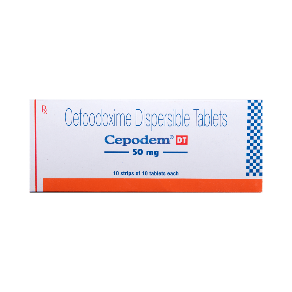 Cepodem DT 50mg Tablet - Image 1