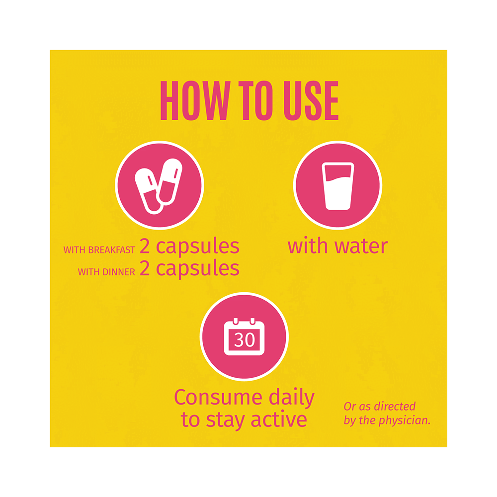 Aadar Good Period 500mg Capsule (60 Each) - Image 4