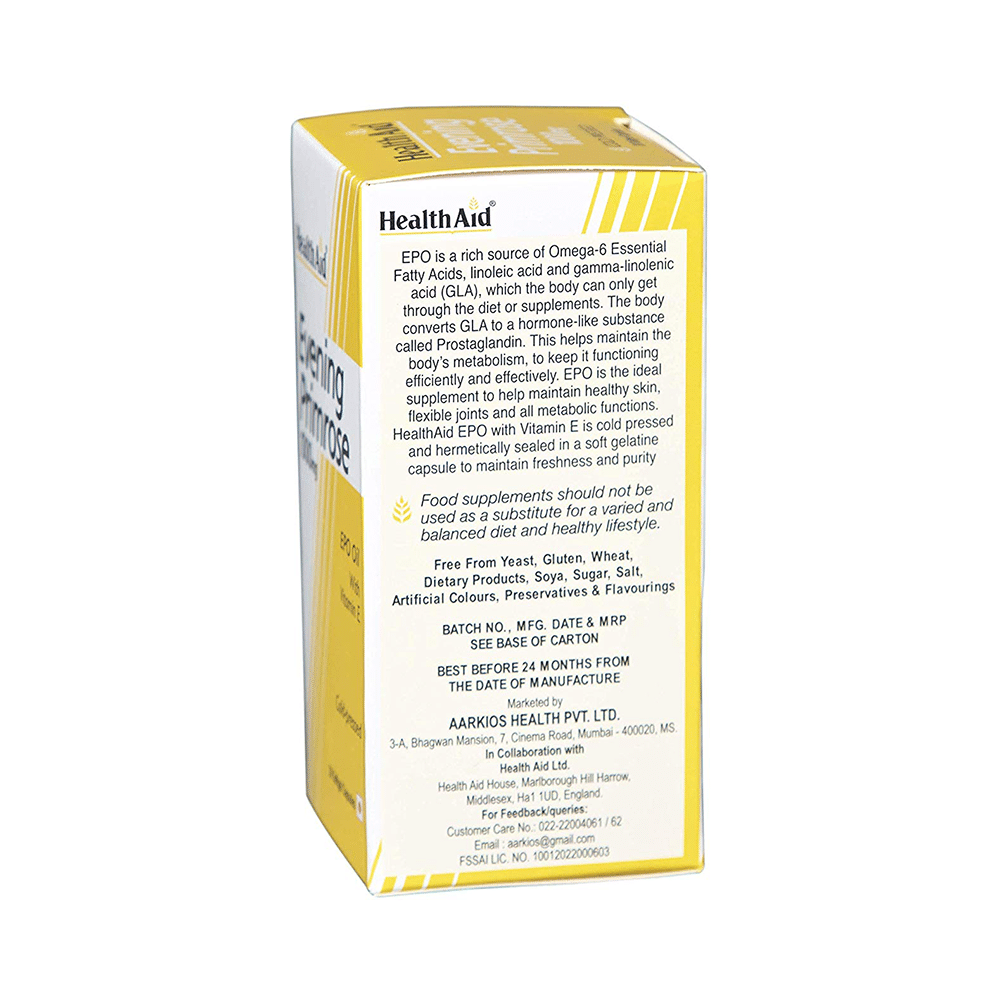 Healthaid Evening Primrose Oil 1000mg Capsule - Image 3