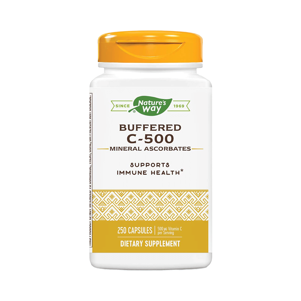 Nature's Way Vitamin C-500 Ascorbate Buffered Capsule - Image 1