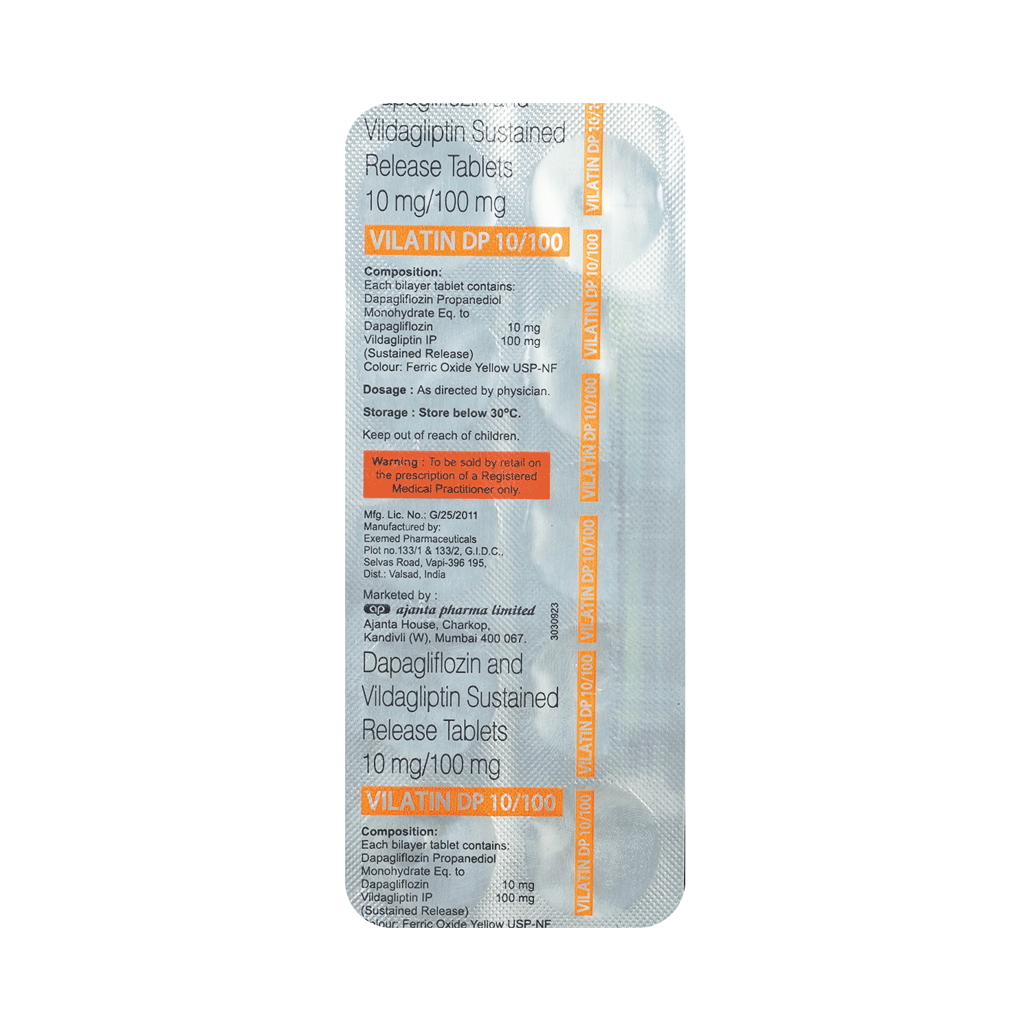 Vilatin DP 10/100 Tablet - Image 2