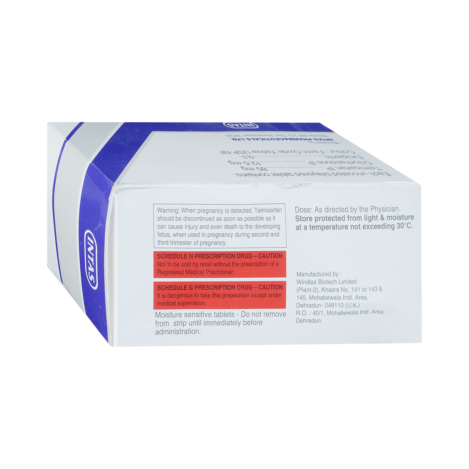 Sartel-C 80 Tablet - Image 4