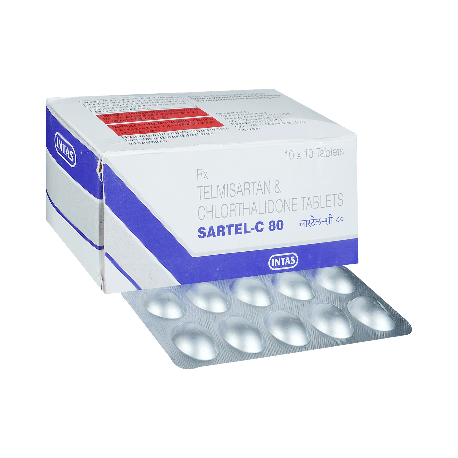 Sartel-C 80 Tablet - Image 1