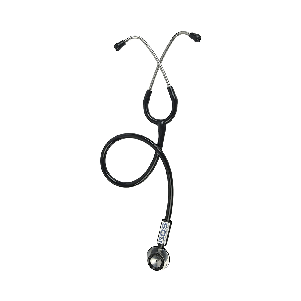 Bos Medicare Surgical Super Deluxe Aluminum (Bosm 16) Acoustic Stethoscope Black - Image 5