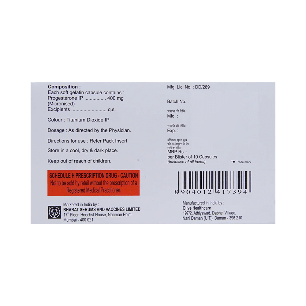 Miprogen 400 Soft Gelatin Capsule - Image 4