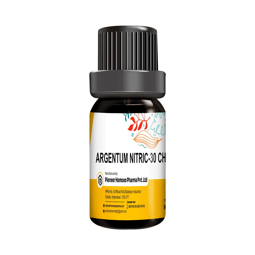 Pioneer Pharma Argentum Nitricum Globules Pellet Multidose Pills 30 CH - Image 1