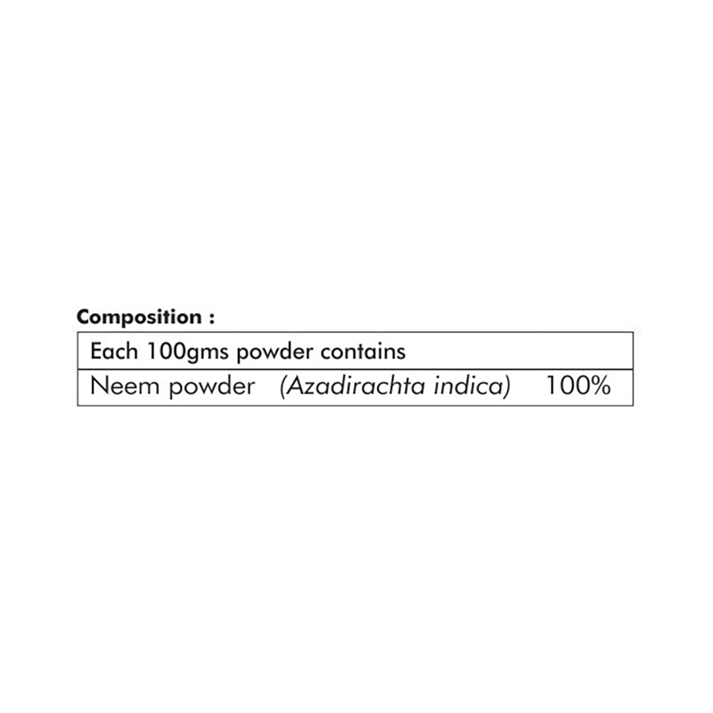 Ved Tattva Neem Azadirachta Indica Powder - Image 3